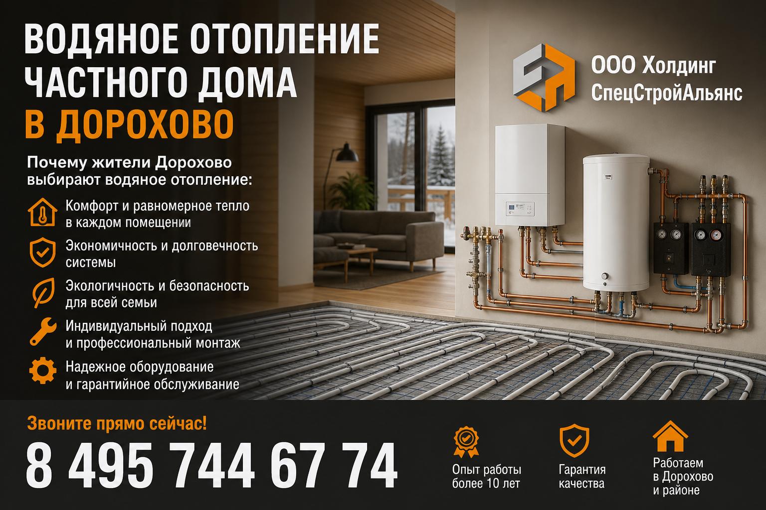Почему жители Дорохово выбирают водяное отопление Почему жители Дорохово выбирают водяное отопление