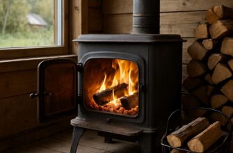 Тепло, запах дров и уют: как устроить дровяное отопление на даче правильно