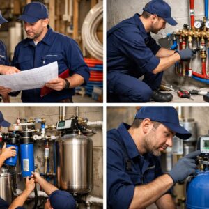 Монтаж систем водоснабжения дома