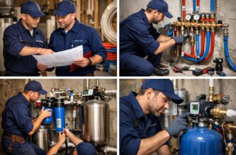 Монтаж систем водоснабжения дома