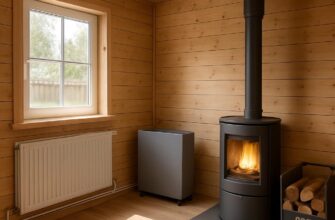 Отопление дома 20 м²