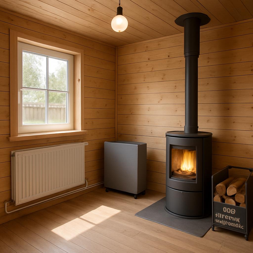 Отопление дома 20 м²