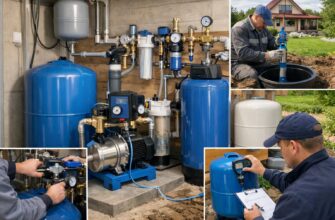 Автоматическое водоснабжение частного дома