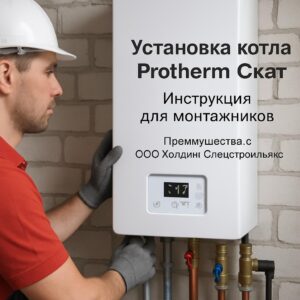 Установка котла Protherm Скат