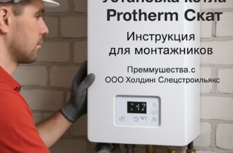 Установка котла Protherm Скат