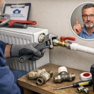 Замена кранов отопления