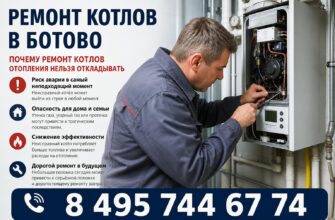 Ремонт котлов в Ботово