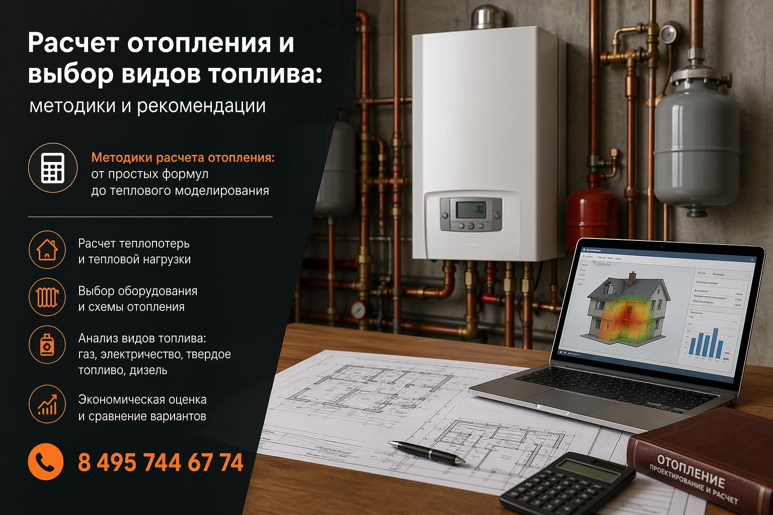 Методики расчета отопления: от простых формул до теплового моделирования