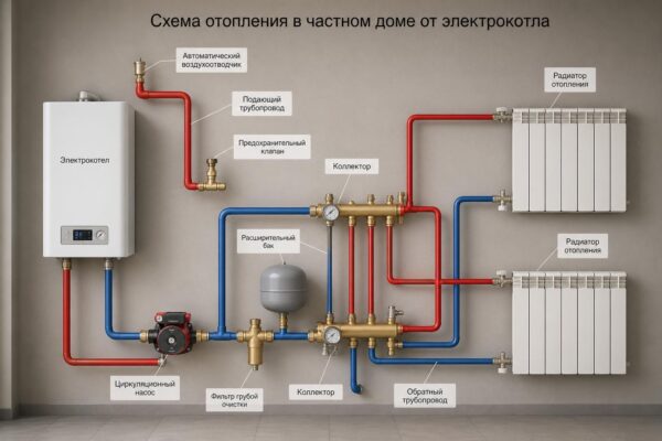 Как правильно организовать отопление в частном доме от электрокотла: практическое руководство