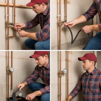 Порядок опрессовки труб в частном доме