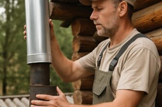 Замена трубы к бане своими руками