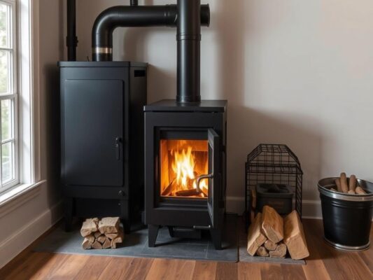 Выбор и монтаж твердотопливного котла в частном доме