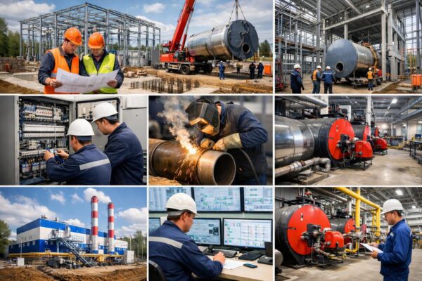 Строительство водогрейных котельных