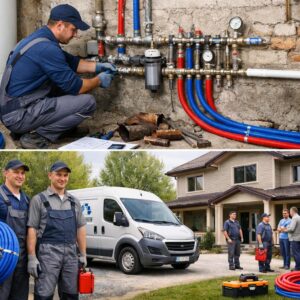 Полная замена водоснабжения дома