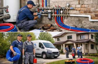 Полная замена водоснабжения дома