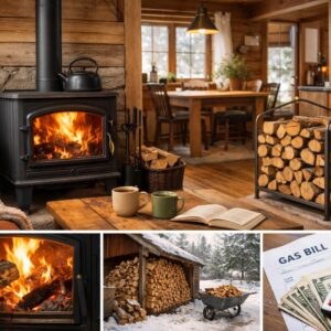 Дровяное отопление частного дома