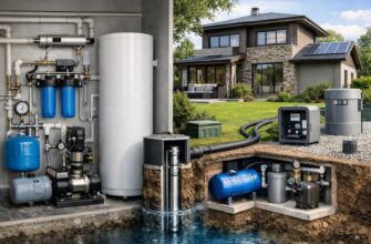 Водоснабжение коттеджа в наши дни