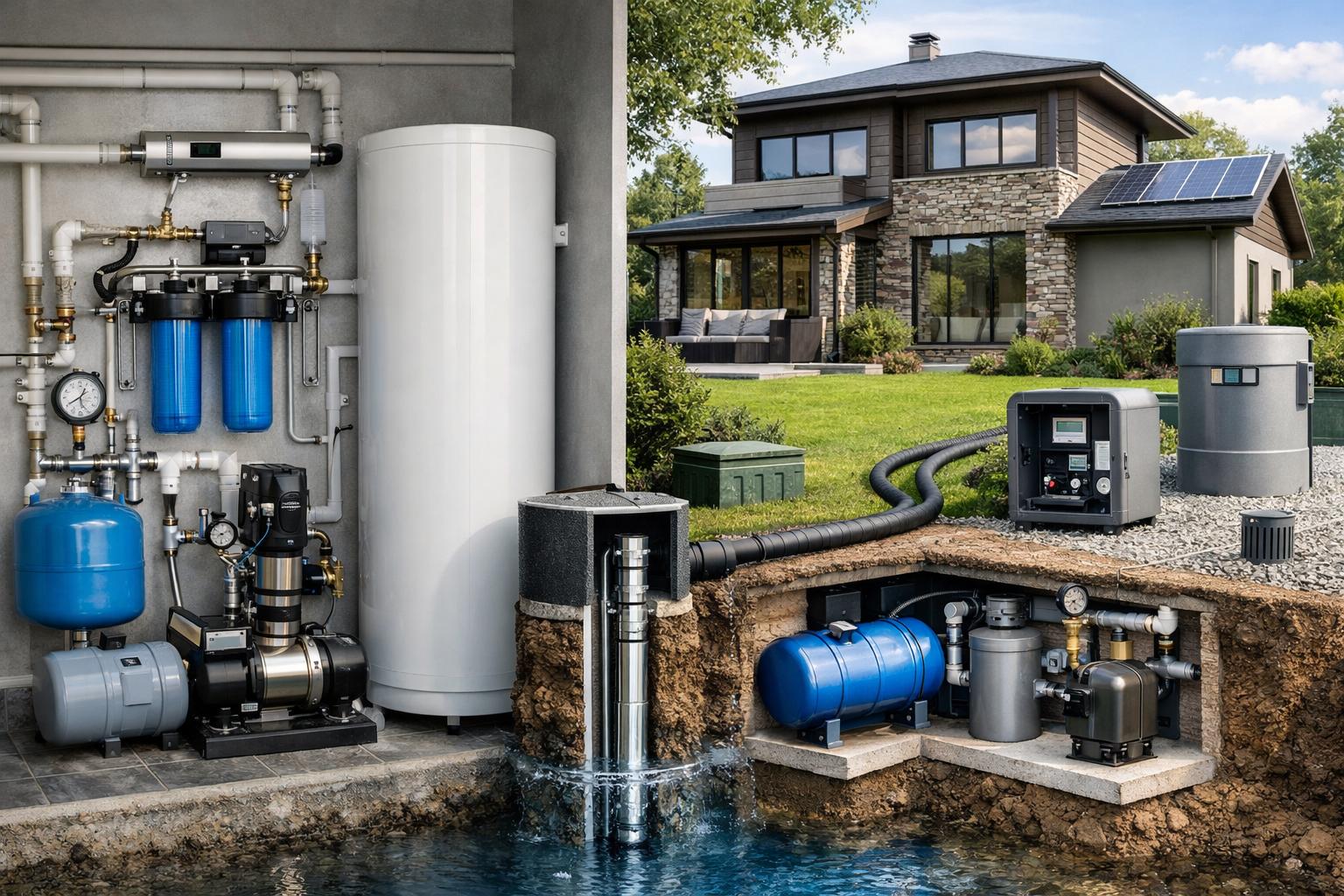 Современные подходы к водоснабжению коттеджа в наши дни — надежно, быстро, экономично