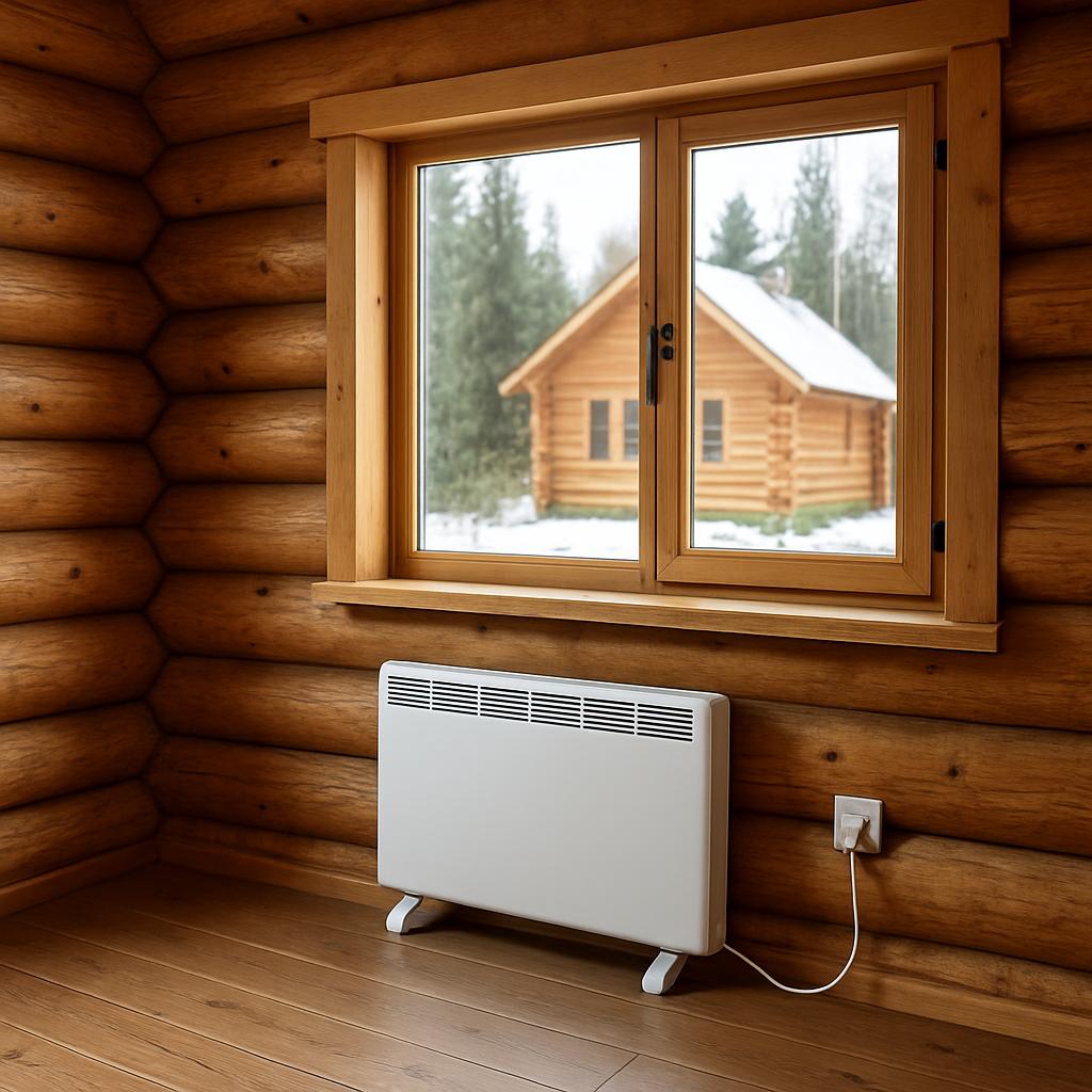 Электрическое отопление деревянного дома Электрическое отопление деревянного дома