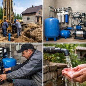 Водоснабжение частного дома в Аббакумово