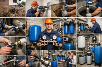 Монтаж водоснабжения дома