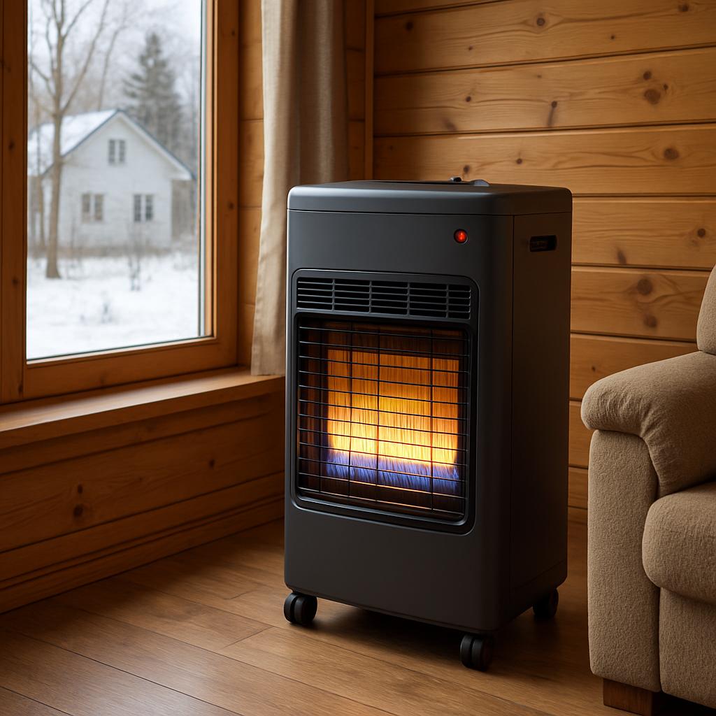 Обогрев дачи: напольный газовый генератор тепла Обогрев дачи: напольный газовый генератор тепла