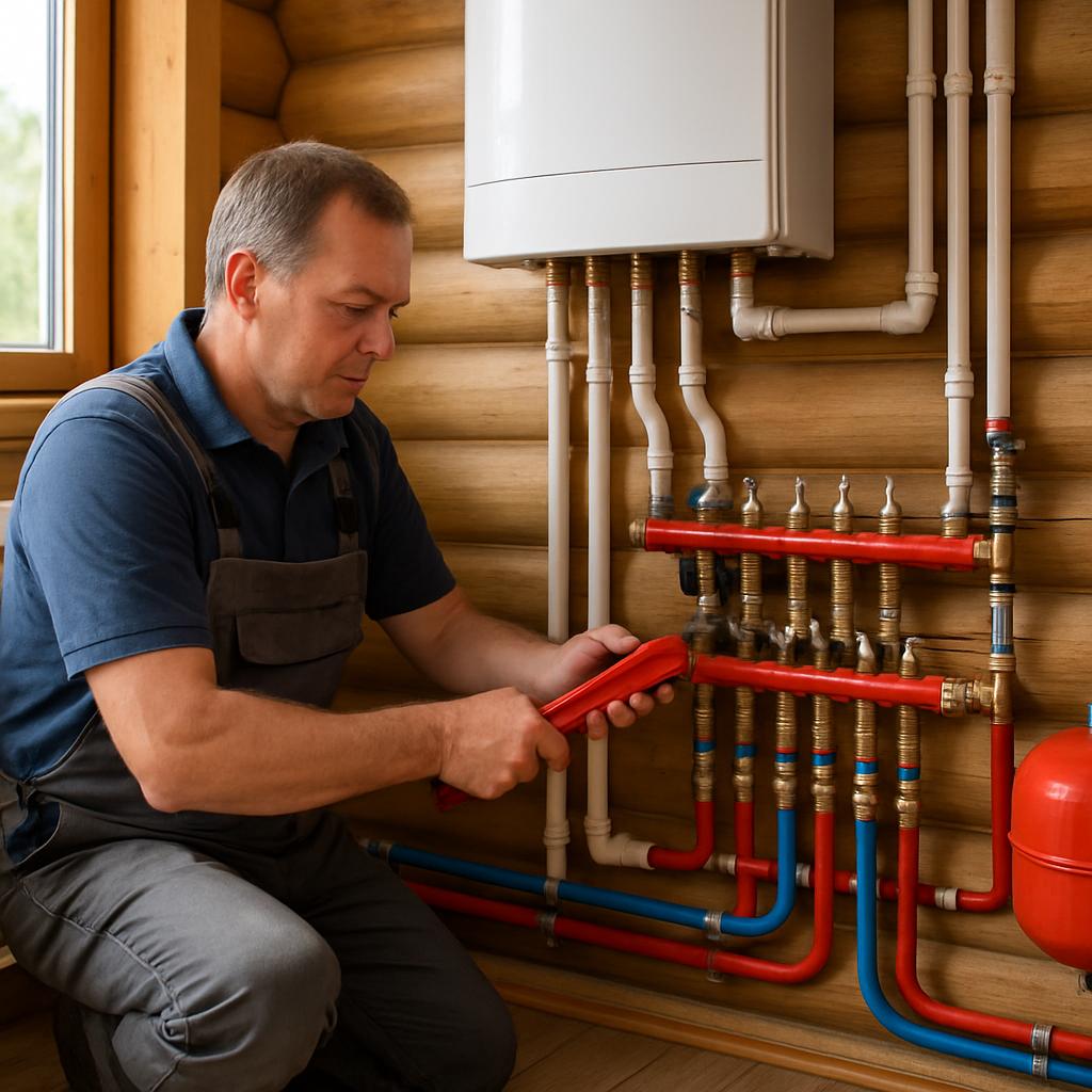 Эффективный монтаж отопления на даче Эффективный монтаж отопления на даче