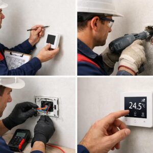 Монтаж терморегуляторов