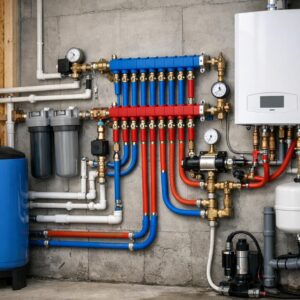 Разводка труб водоснабжения в частном доме