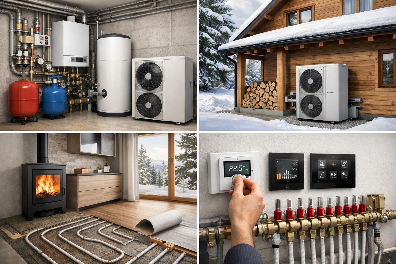 Эффективное отопление коттеджа — наши проверенные решения