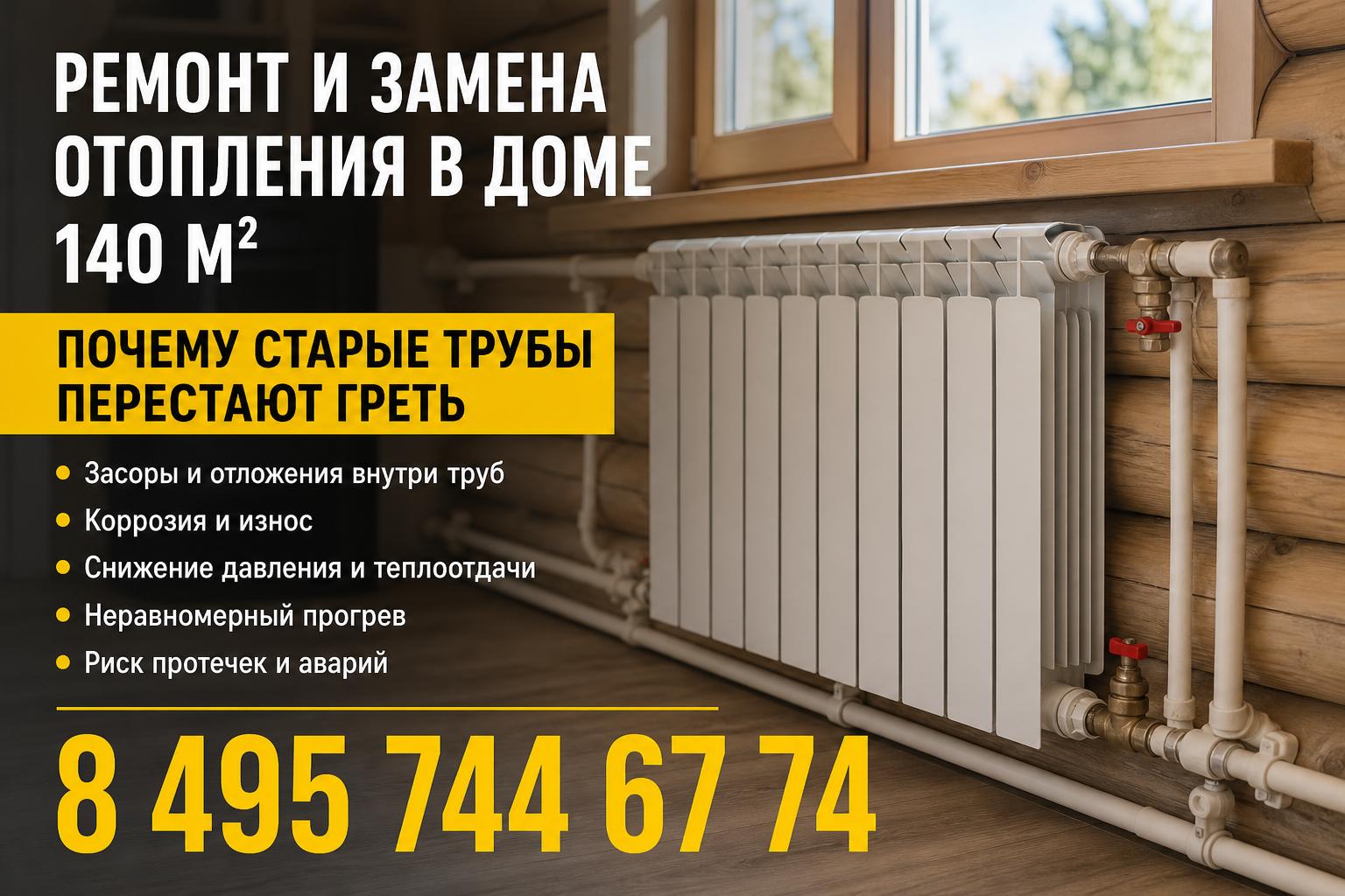 Почему старые трубы перестают греть