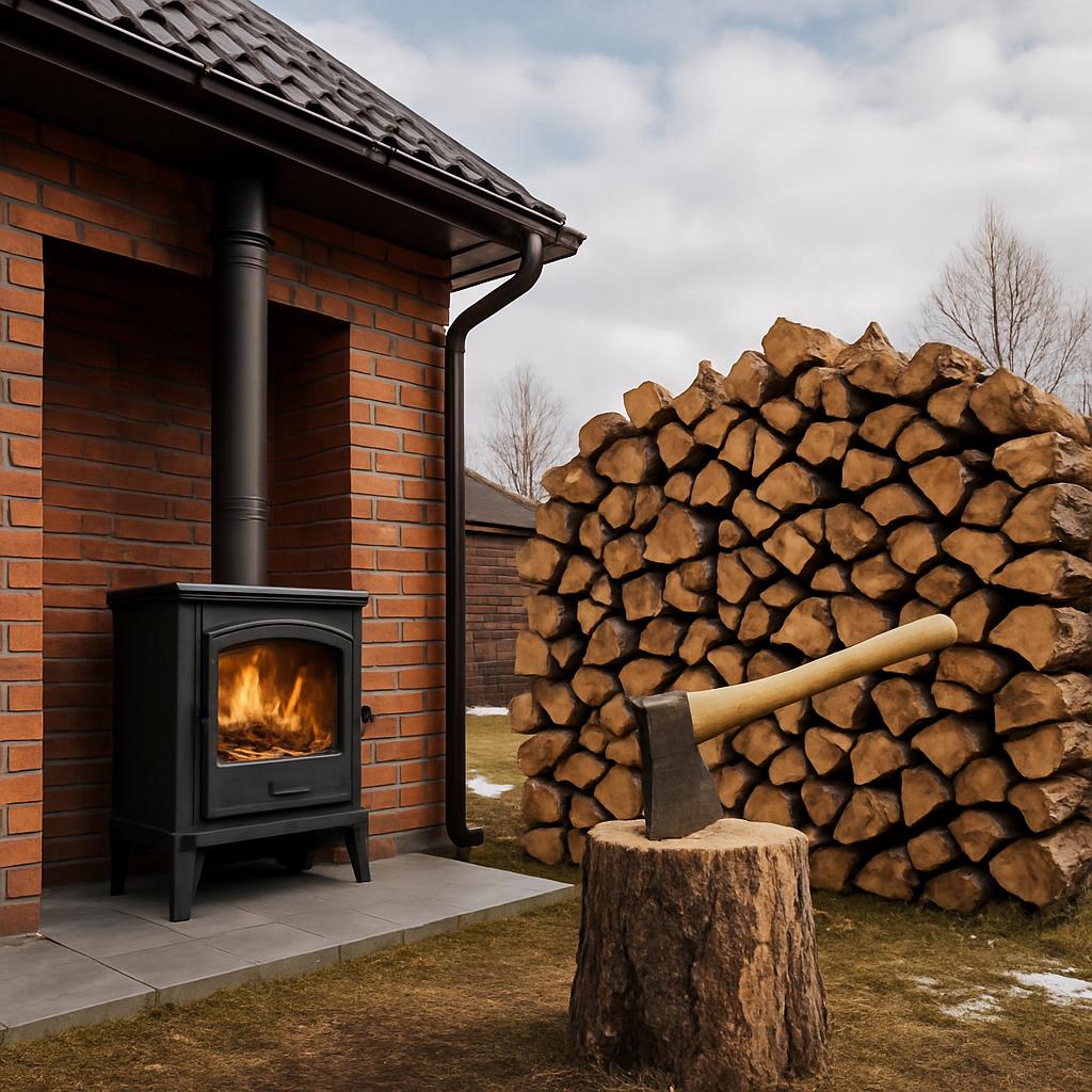 Дровяное отопление частного дома в Тверской области Дровяное отопление частного дома в Тверской области