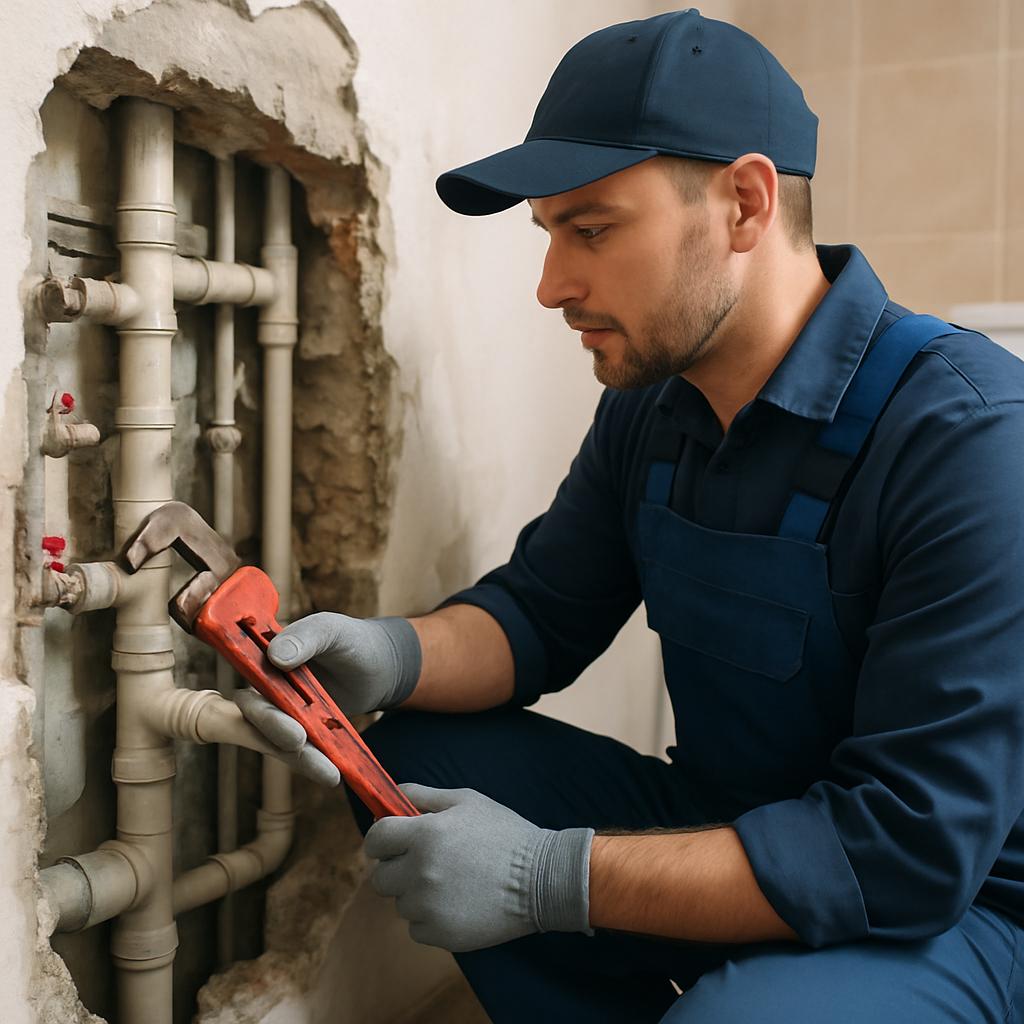 Профессиональный ремонт труб в квартире Профессиональный ремонт труб в квартире