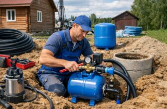 Монтаж системы водоснабжения в Нелидово (Волоколамский район)