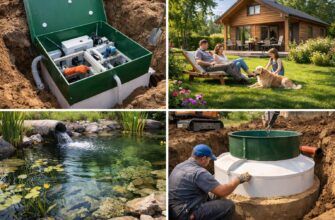 Автономная канализация для дачи