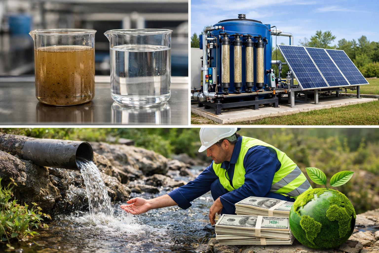 Почему новый метод очистки воды — эффективнее, дешевле, экологичнее