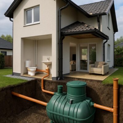 Устройство канализации в частном доме