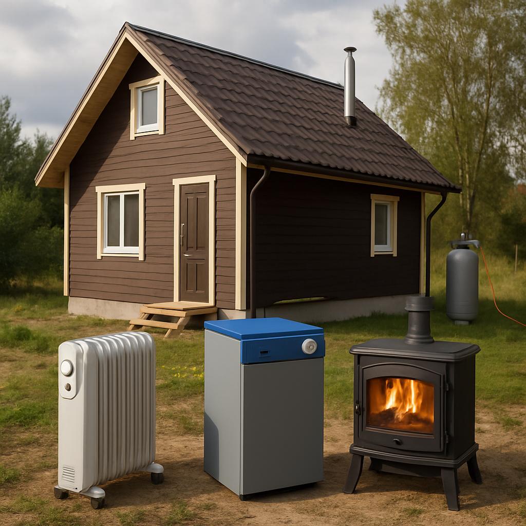 Электро газ или твердотопливо