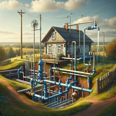 Волоколамский район водоснабжение дома Ботово