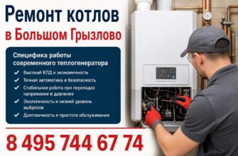 Ремонт котлов в Большом Грызлово