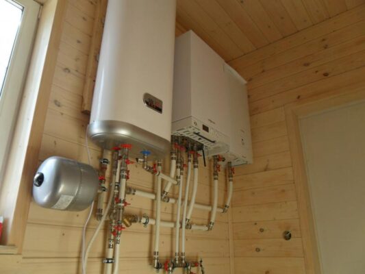 Газовое отопление небольшого дома