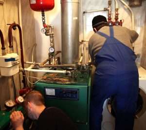 Промывка труб отопления и радиаторов в частных домах и коттеджах.