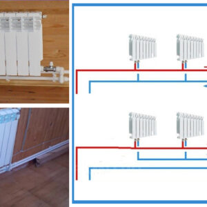 Какое самое эффективное подключение радиаторов отопления в частном доме?