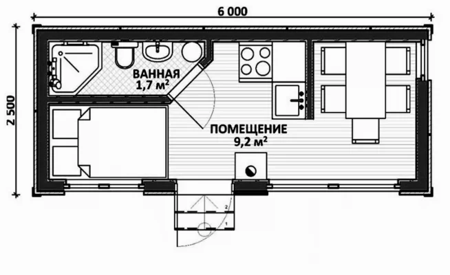 Отопление дома 15 кв м