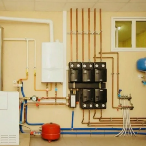 Отопление загородного дома газовым котлом