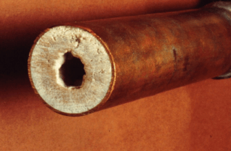 Признаки накипи на внутренней поверхности труб