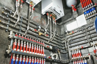 Процесс монтажа отопления