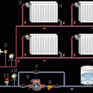 Система отопления Ленинградка