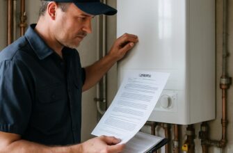 Установка котла отопления