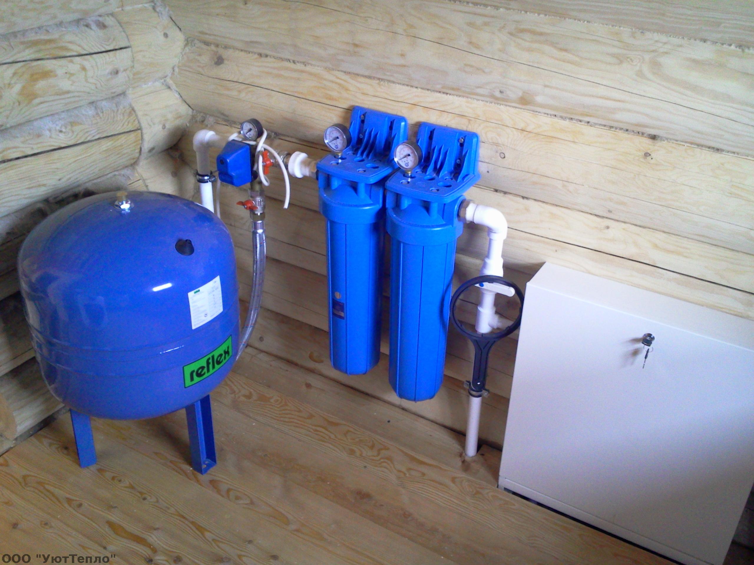 Монтаж отопления водоснабжения